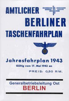 Taschenfahrplan RD Berlin 1943