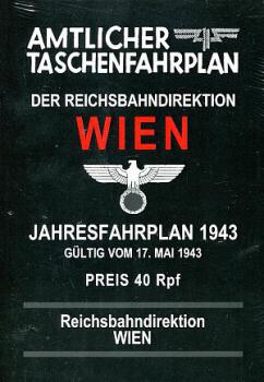 Taschenfahrplan RBD Wien 1943