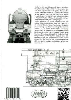Österreichischen Schnellzugdampflokomotiven der Reihen 114 und 214 - Band 1: 1929 bis 1945