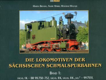 Die Lokomotiven der Sächsischen Schmalspurbahnen Band 1. sächs. I K – BR 99.750–752, sächs. II K, sächs. II K neu – 99 7551, sächs. III K – BR 99.754, sächs. V K – BR 99.61