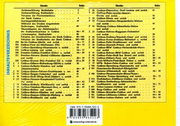 Kursbuch – Taschenfahrplan für das Verkersgebiet Cottbus - Jahresfahrplan 1984/85 (Reprint)