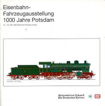 Katalog Fahrzeugausstellung 1000 Jahre Potsdam 1993