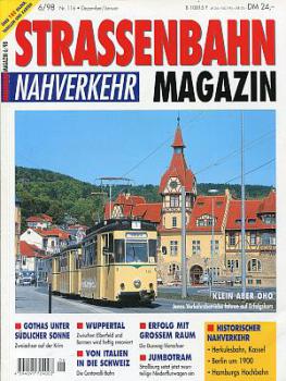 Strassenbahn Magazin Heft 06 /1998