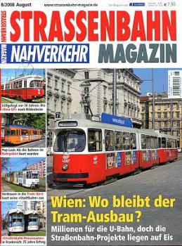 Strassenbahn Magazin 08 / 2008