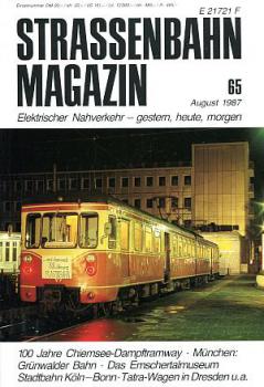 Strassenbahn Magazin Heft 65, 08 / 1987