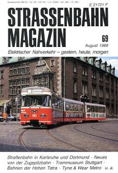 Strassenbahn Magazin Heft 69, 08 / 1988