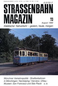 Strassenbahn Magazin Heft 73, 08 / 1989