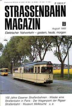 Strassenbahn Magazin Heft 89, 08 / 1993