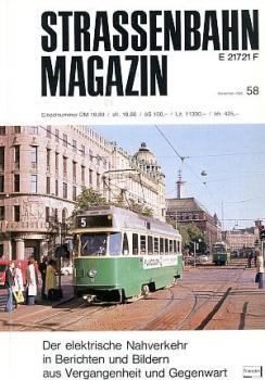 Strassenbahn Magazin Heft 58, 11 / 1985