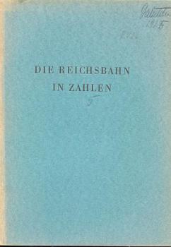 Die Reichsbahn in Zahlen 1926