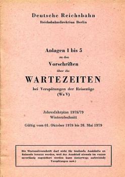 Wartezeiten RBD Berlin 1978 / 1979