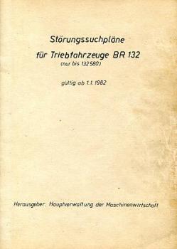 Störungssuchpläne TFZ Baureihe 132 (nur bis 132 580)