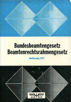 Bundesbeamtengesetz 1977 GDBA Ratgeber