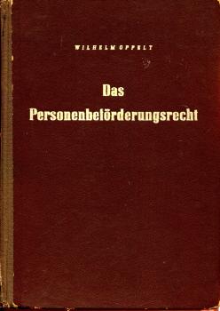 Das Personenbeförderungsrecht 1950