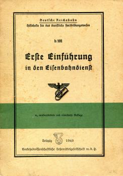 Erste Einführung in den Eisenbahndienst Lehrfach h 101