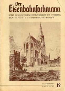 Der Eisenbahnfachmann Heft 12 / 1958