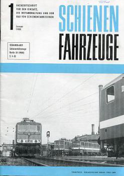 Schienenfahrzeuge Heft 01 / 1988