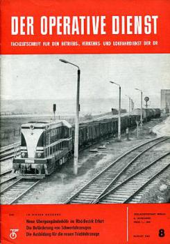 Der Operative Dienst DR Fachzeitschrift 08 / 1964