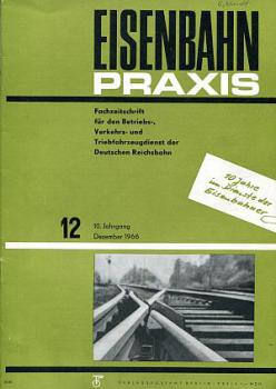 Eisenbahnpraxis Heft 12 / 1966