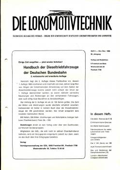 Die Lokomotivtechnik Heft 6 / 1966