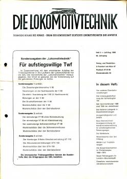 Die Lokomotivtechnik Heft 4 / 1968