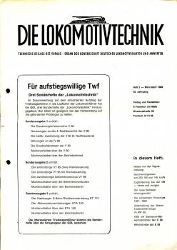 Die Lokomotivtechnik Heft 2 / 1968