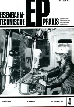 Eisenbahntechnische Praxis Heft 4 / 1981