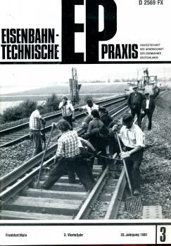 Eisenbahntechnische Praxis Heft 3 / 1981