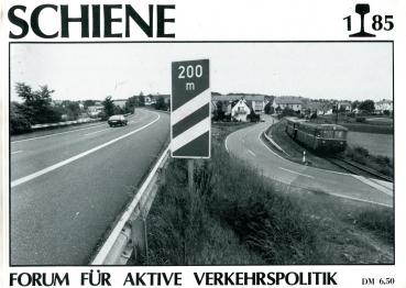 Zeitschrift Schiene 1 / 1985