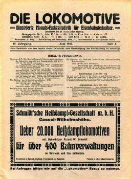 Die Lokomotive Heft 6 / 1913