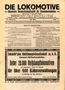 Die Lokomotive Heft 7 / 1913