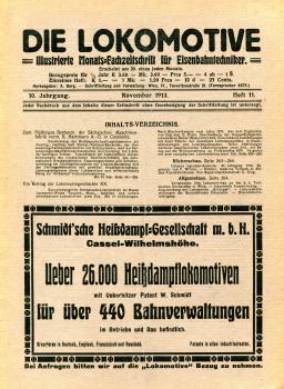 Die Lokomotive Heft 11 / 1913