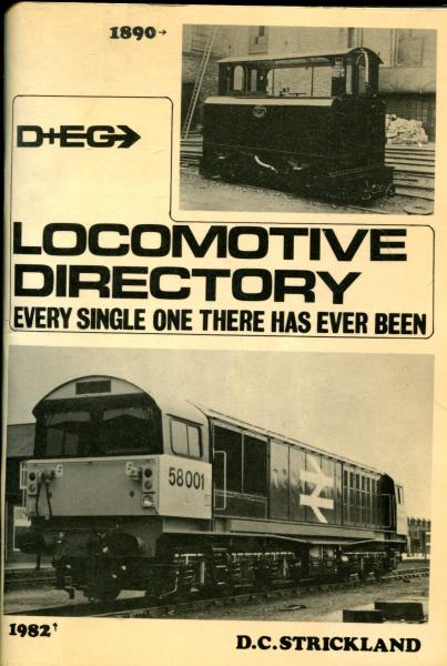 Locomotive Directory Every Singla one there has ever been