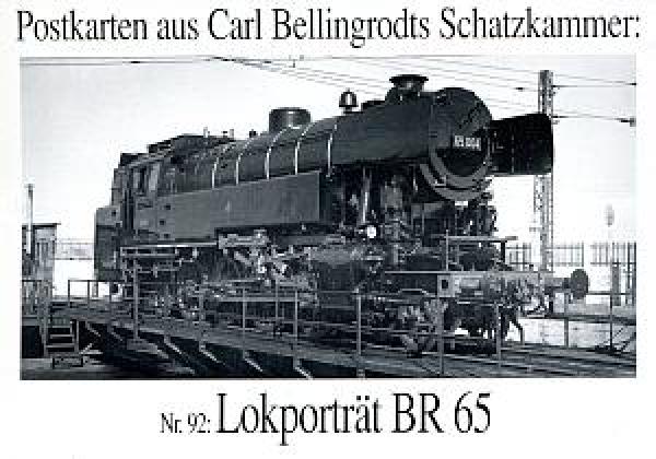 Eisenbahn-Sammlershop - Bellingrodt Serie 92 Lokporträt BR 65