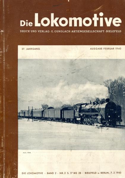 Die Lokomotive Heft 2 / 1940