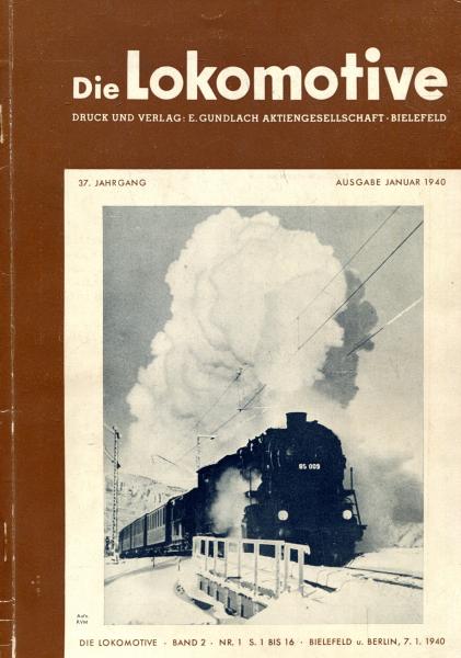 Die Lokomotive Heft 1 / 1940