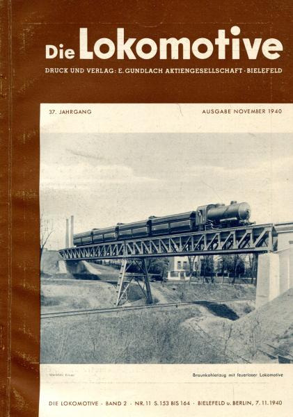 Die Lokomotive Heft 11 / 1940