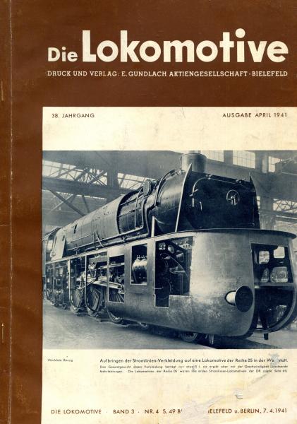 Die Lokomotive Heft 4 / 1941