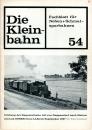 Die Kleinbahn Heft 54