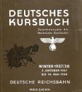 Kursbuch Deutsches Reich 1937 / 1938 Reprint