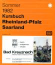 Kursbuch Rheinland-Pfalz Saarland 1982