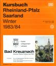 Kursbuch Rheinland-Pfalz Saarland 1983 / 1984