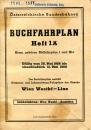 ÖBB Buchfahrplan Heft 1 A Wien Westbf – Linz 1968 / 1969