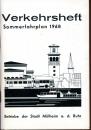 Verkehrsheft Betriebe der Stadt Mülheim a. d. Ruhr 1968