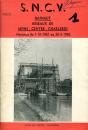 S N C V Timetable Mons Centre Charleroi 1961 / 1962