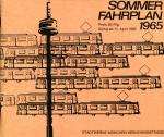 Fahrplan Stadtwerke München 1965