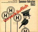 Fahrplan Stadtwerke München 1963