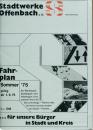 Fahrplan Stadtwerke Offenbach 1975