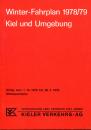 Fahrplan Kiel und Umgebung 1978 / 1979