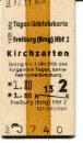 Tagesrückfahrkarte Freiburg – Kirchzarten